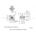SNA-1224D0G SEIKOH GIKEN FC/APC-N耦合器(寬鍵) FC/APC方形耦合器 日本原廠精工連接適配器 SNA-1 FC光纖法蘭盤 FC適配器方型連接器